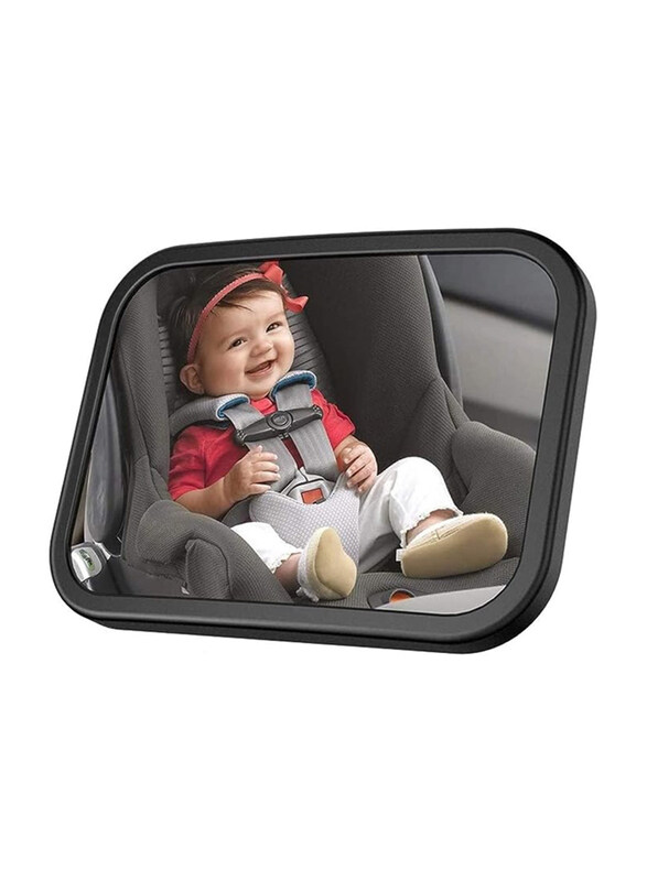 

Pikkaboo SafeTravels Baby Car Mirror, Black