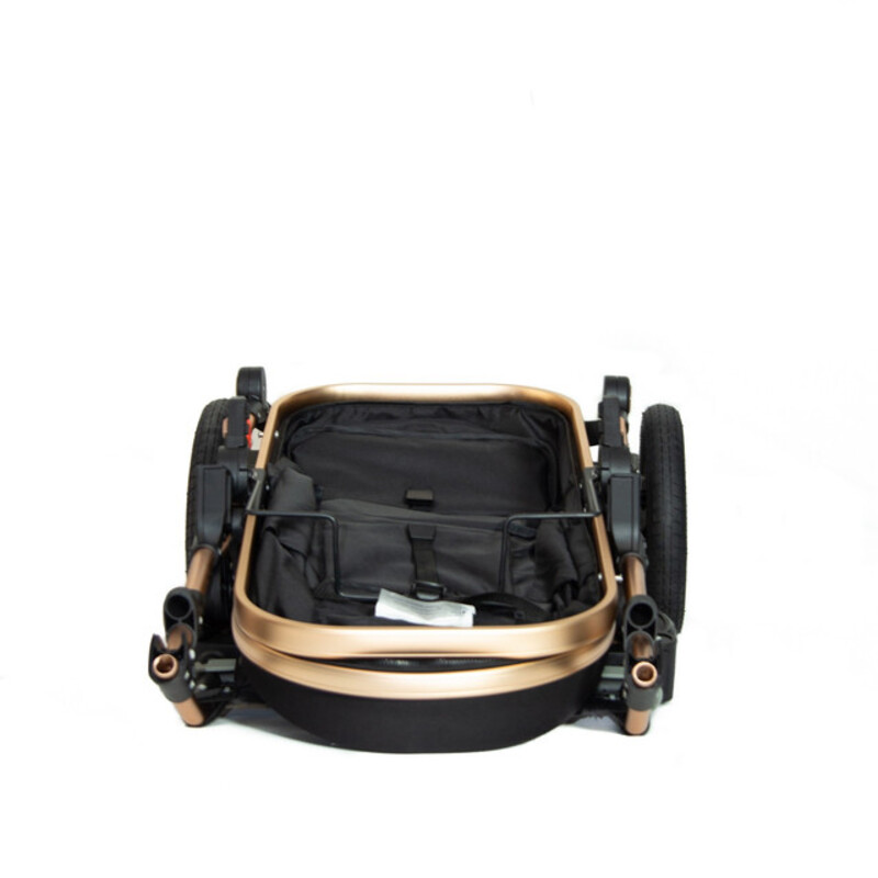 Pikkaboo - 4in1 Luxury Stroller Travel System - Black/Red