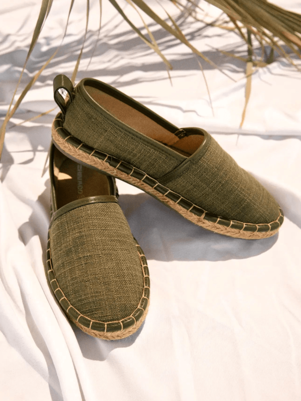 Pikkaboo - Dia Olive Green Handmade Soft feet Zhivago Shoes - 39