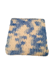 Pikkaboo Heavenly Hugs Handmade Crochet Baby Blanket, Blue