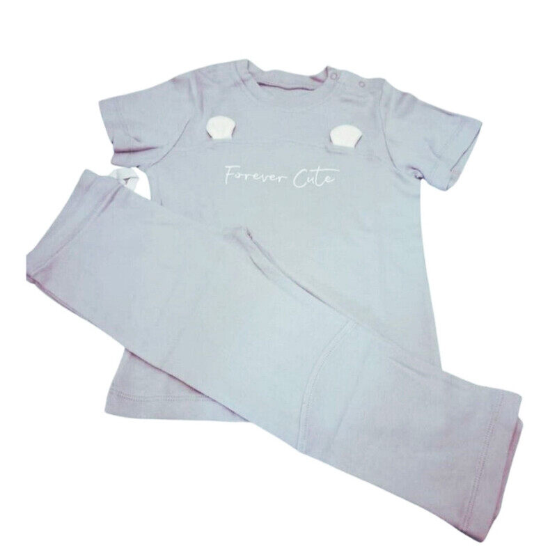 Forever Cute - Bear Set (2-3yrs,Grey)