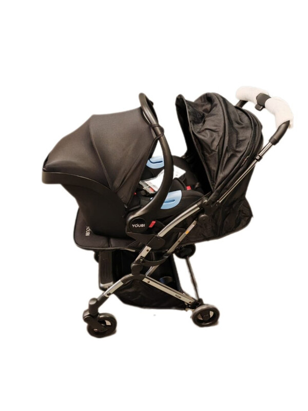 Youbi Toddler German Travel System with New Born Attachment - Black