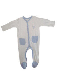 Forever Cute Sleeping Suit (3-6m,White)