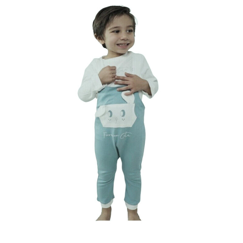 Forever Cute Overall Dungaree (2-3yrs,Mint)