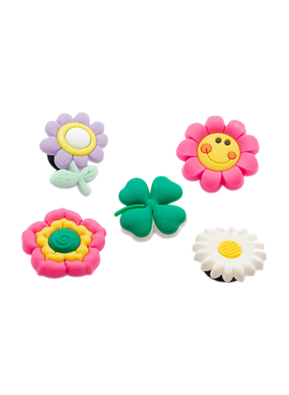 

Pikkaboo Flowers Crocs Charms, Ages 2+, Multicolour