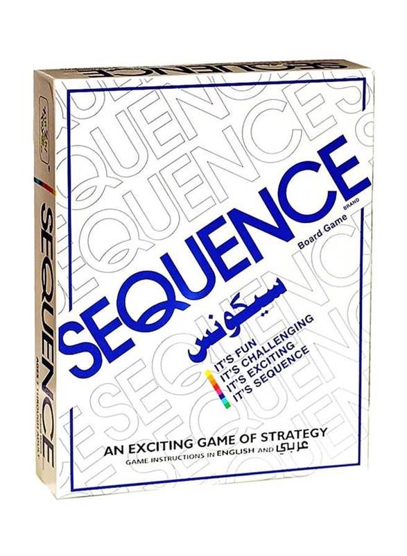 Sequence Game, G-Bg01, Ages 10+, Multicolour