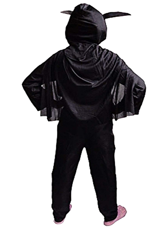 Fancydresswale Superhero Batman Fancy Costume Set, 4 - 6 Years, Black