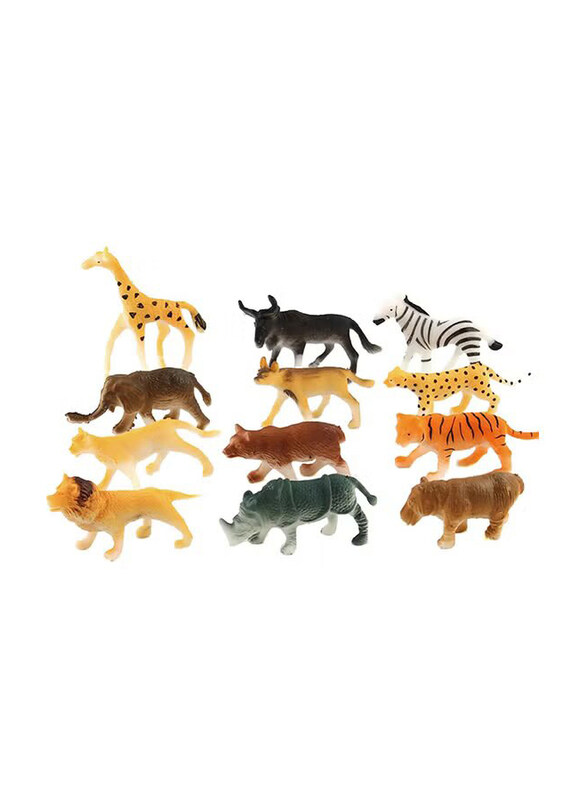 

Unique Mini Animal Figure Set, 12 Pieces, Ages 3+