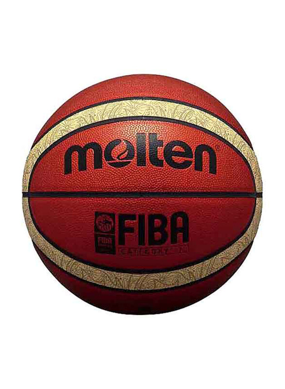 

Molten Size-6 Pu Leather Panel Basketball, Multicolour