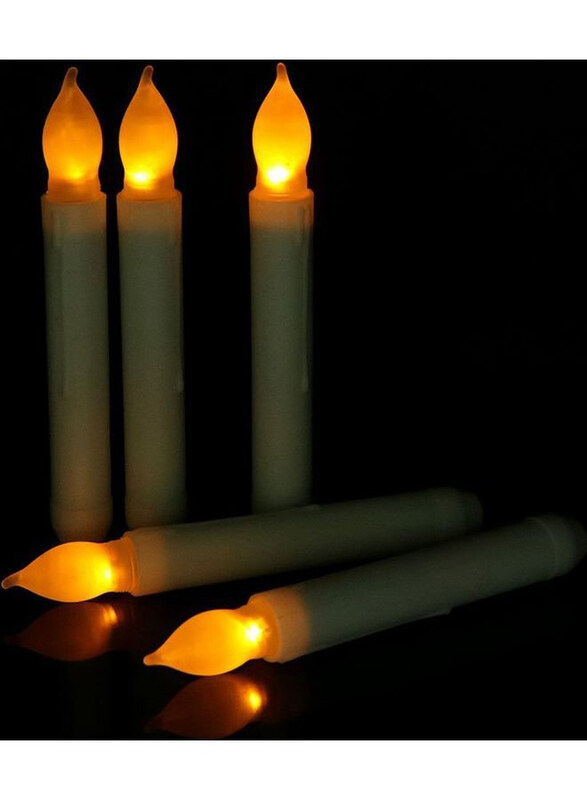 

Generic 5-Piece Flameless LED Candles, White