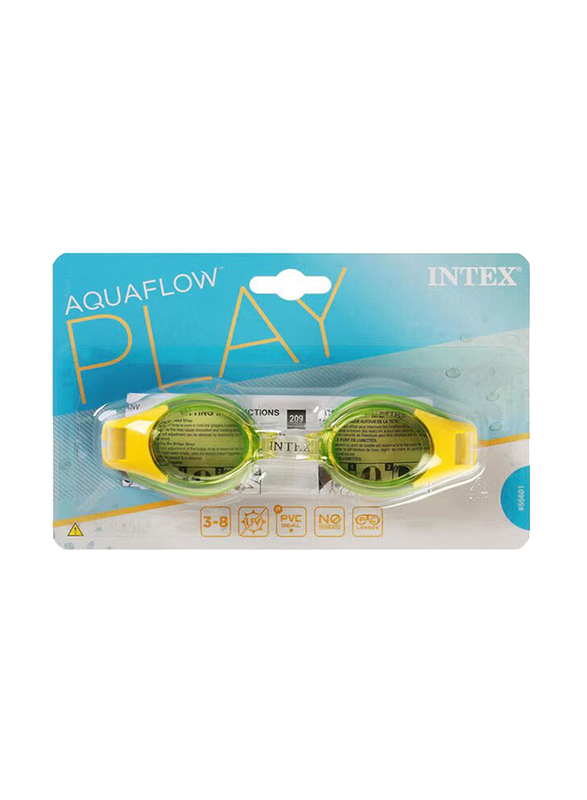 Intex Wider Eyecups Junior Swimming Goggles Set For Little One, 3 Pieces, Multicolour