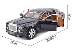 Rolls Royce Diecast Metal Car Black