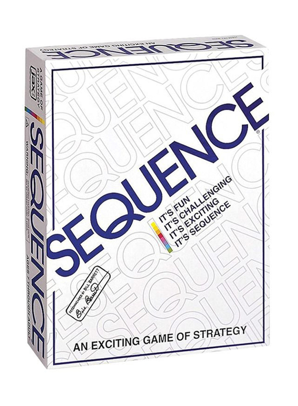 Sequence Strategic Board Game, 8002, Ages 7+, Multicolour