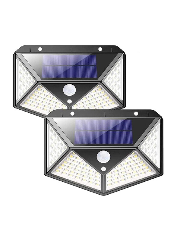 

Generic Solar Outdoor Powered Motion Sensor Lights, 2 Piece, Multicolour