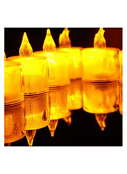 Tea Light, 24 Piece, Yellow