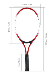 Tennis Racket and Ball Set, 3 Pieces, Red/Black/Yellow