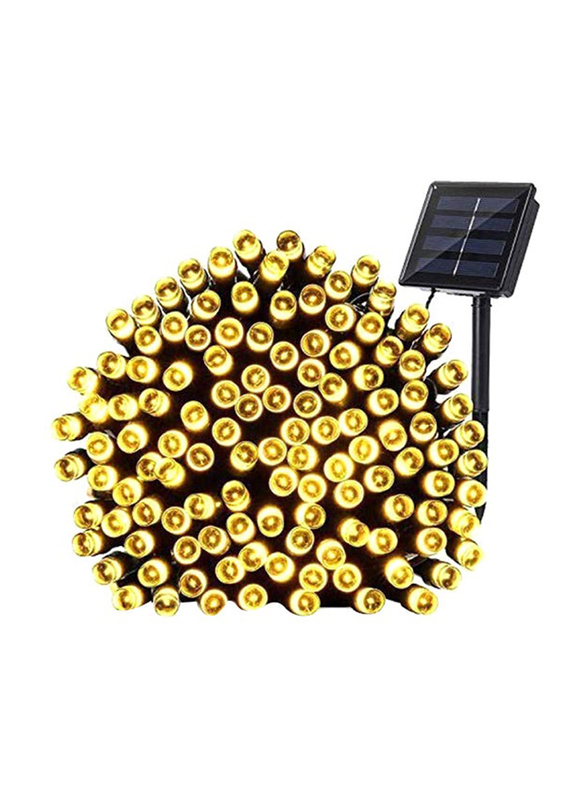 Carbon Solar String Light, 6.9 x 3.9 x 3.7 inch, Gold