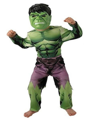 Hulk Classic Costume, Multicolour