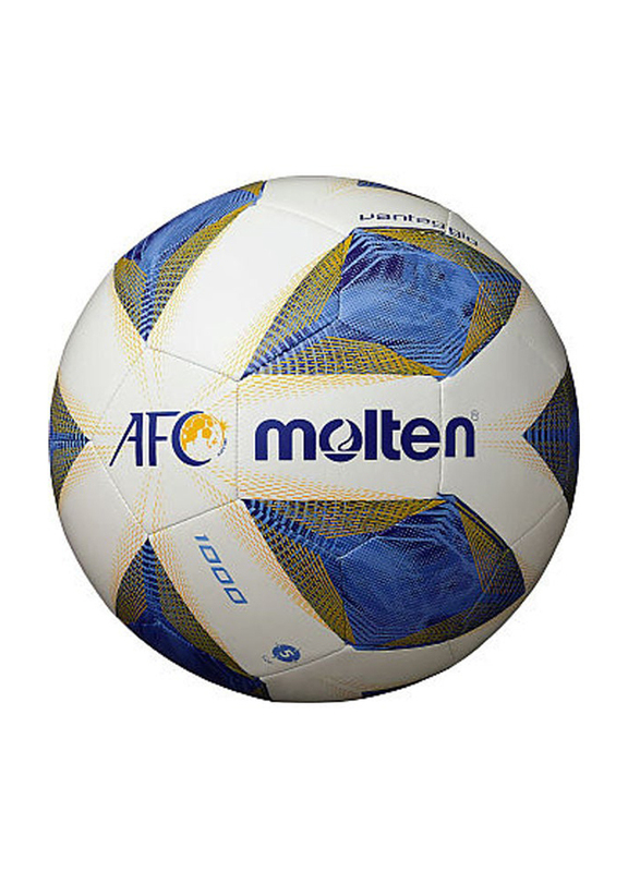 

Molten Size-5 Leather 32 Panel Football, Multicolour