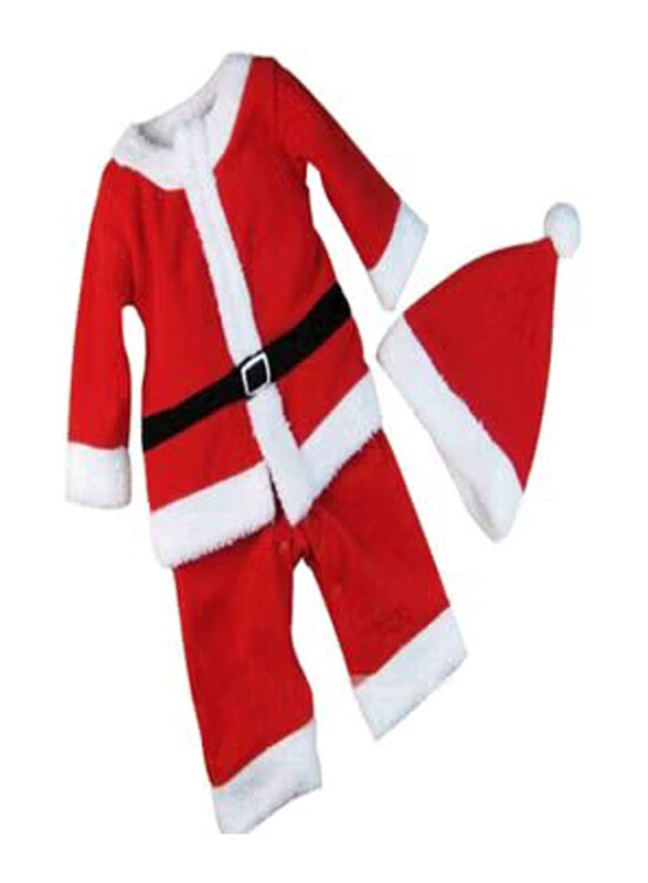

Generic Santa Claus Cosplay Costume Set, Red/White