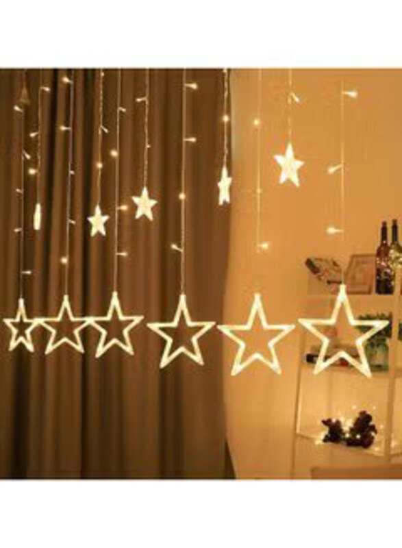 

Generic 3-Meter 9 LED Fairy String Star Decorative Lights, Warm White