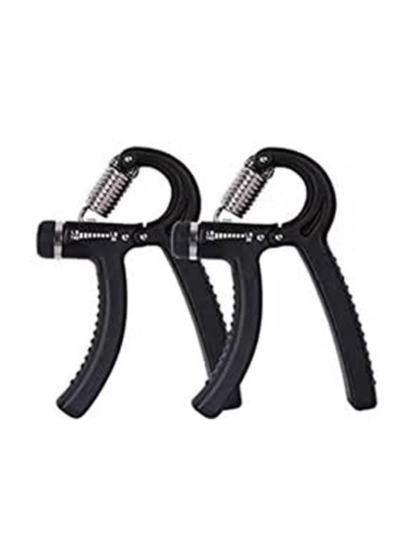 

Generic Hand Grip Strengthener, 2 Piece, Black