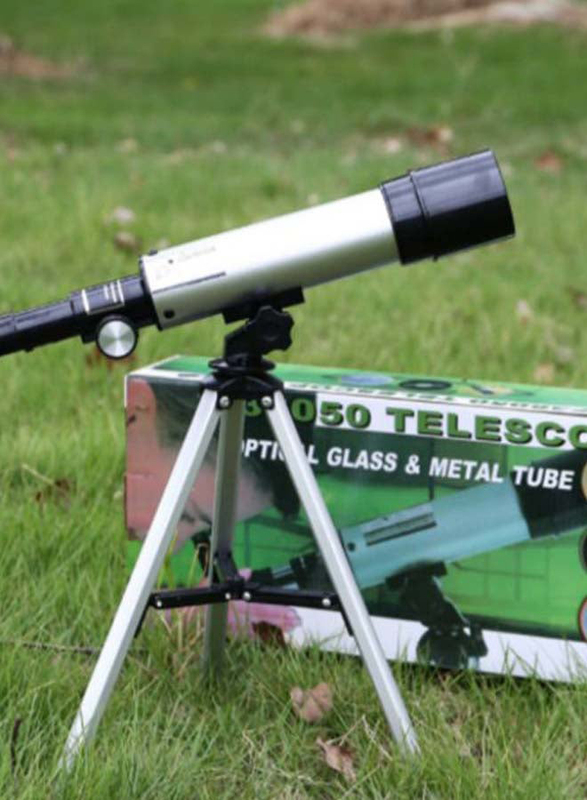 Portable Refractor Astronomical Telescope with Tripod, Multicolour