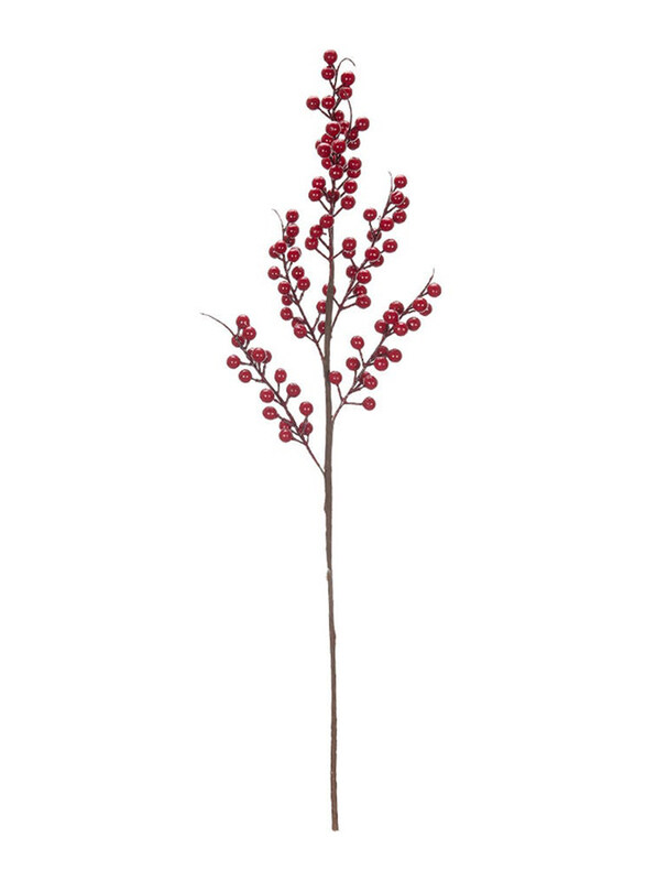

Generic Artificial Ornaments Fake Berry Plant For Home Decoration, Red/Brown
