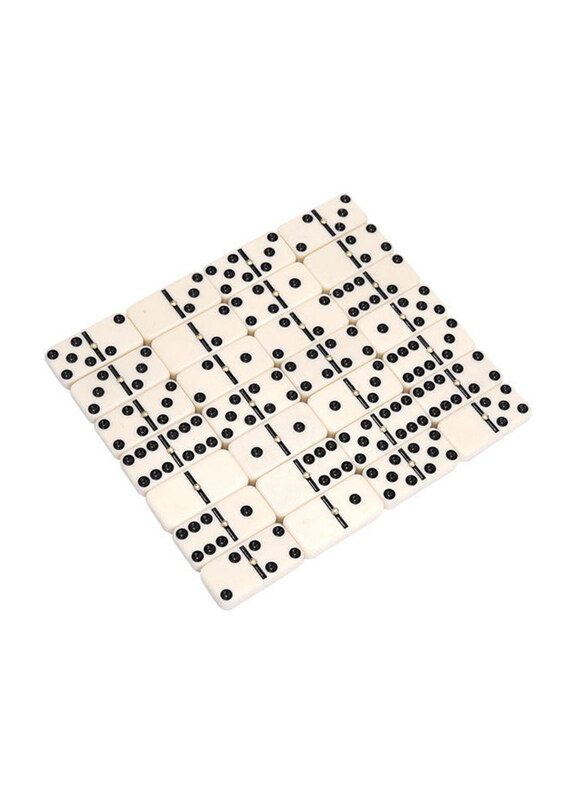 

Generic 28-Piece Dominos Block Set, Black/White