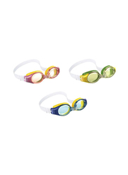 Intex Wider Eyecups Junior Swimming Goggles Set For Little One, 3 Pieces, Multicolour