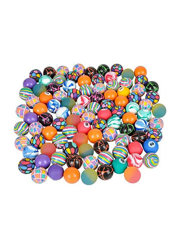 

Rhode Island Novelty Bouncy Ball Set, 1.25-inch, 100 Pieces, Multicolour