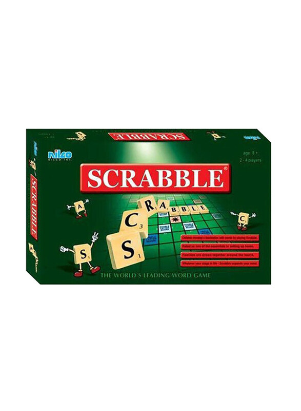 

Nilco English Scrabble Board Game, Multicolour