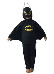 Fancy Dress Wale Batman Hosiery Dress Set, Ages 4+