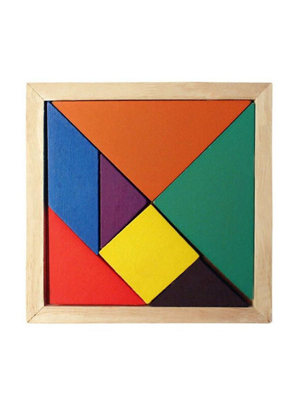 

LW 7-Piece Wooden Jigsaw Puzzle, 6TN2N466