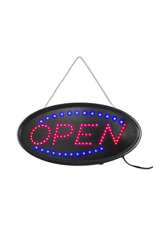 

Voilamart LED Business Sign Advertisement Board, Black
