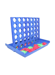 Four-In-A-Row Connect 4 In a Row Plastic Indoor table Game Party Toy For Kids, Ages 3+