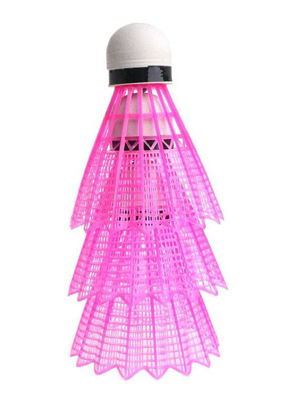 

Generic LED Glowing Light Up Badminton Shuttlecock, 3 Pieces, LDJ377329, Multicolour