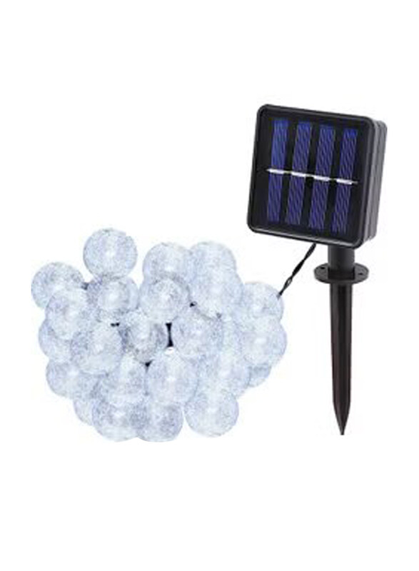 

Generic Solar 1.8cm Bubble Bulb Lamp String Light, White