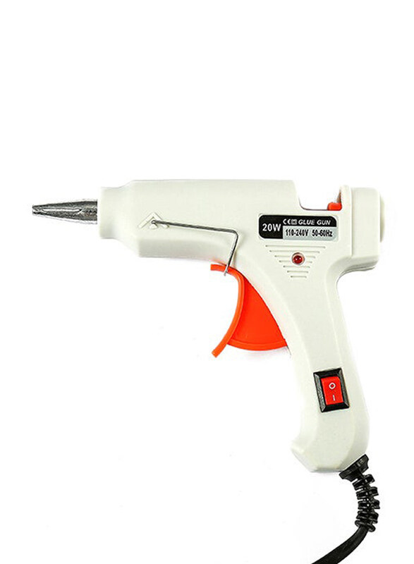 

Generic High Temperature Hot Melt Glue Gun, E8145W-US, White