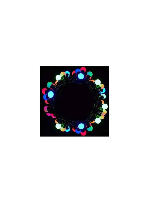 

Generic LED Ball Black Cable Lights, 10 Meter, Multicolour