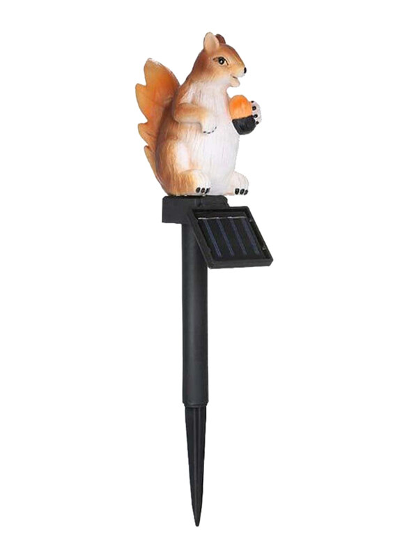 

Generic Solar Powered Squirrel Shape Lawn Light, Multicolour
