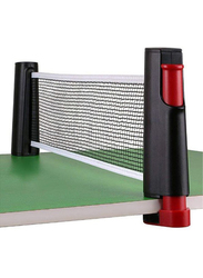 Adjustable Table Tennis Net, Black