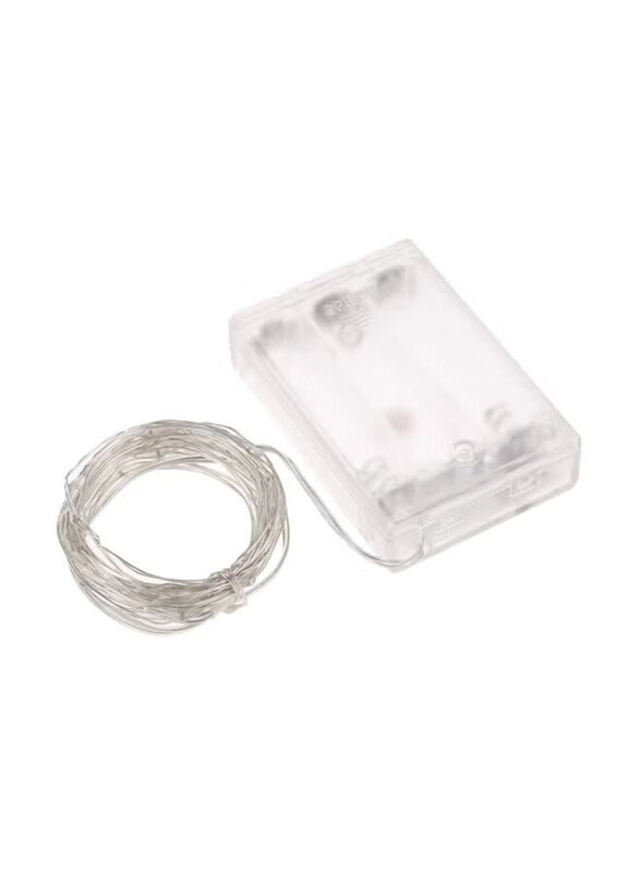 

Generic 5-Meter 50-LED Water Resistant Decorative Fairy Light, White