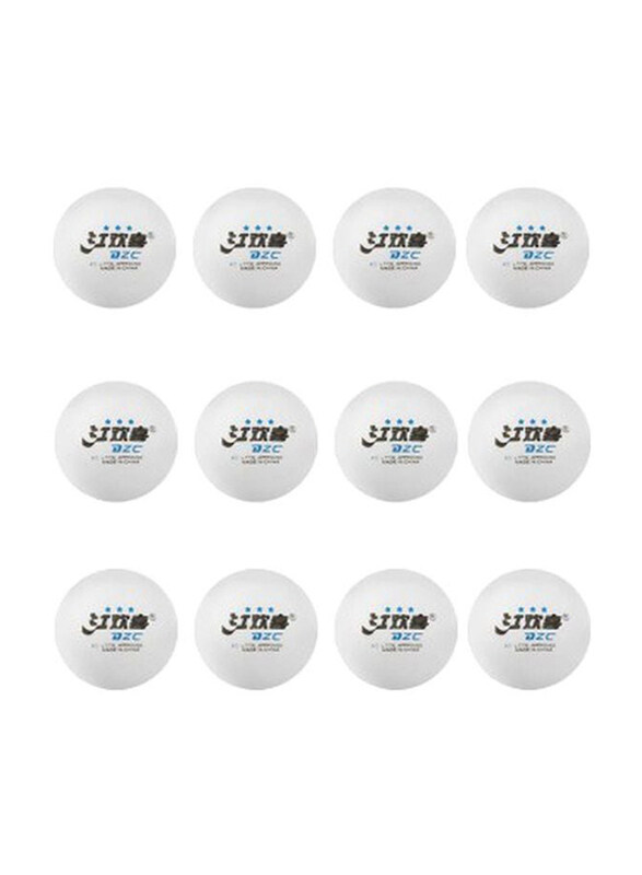 

Generic Table Tennis Balls, 12 Pieces, White