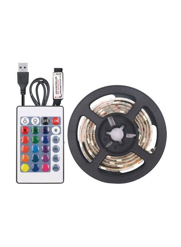 

Generic Remote Controled LED Strip Light, Black/White