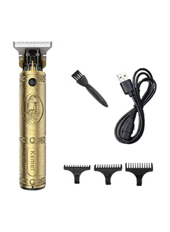 Kemei Professional Haircut Shaver Styling Tool, Gold