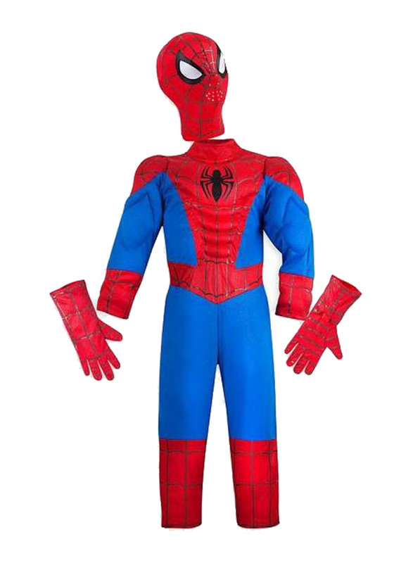 Superhero Costume, Red/Blue