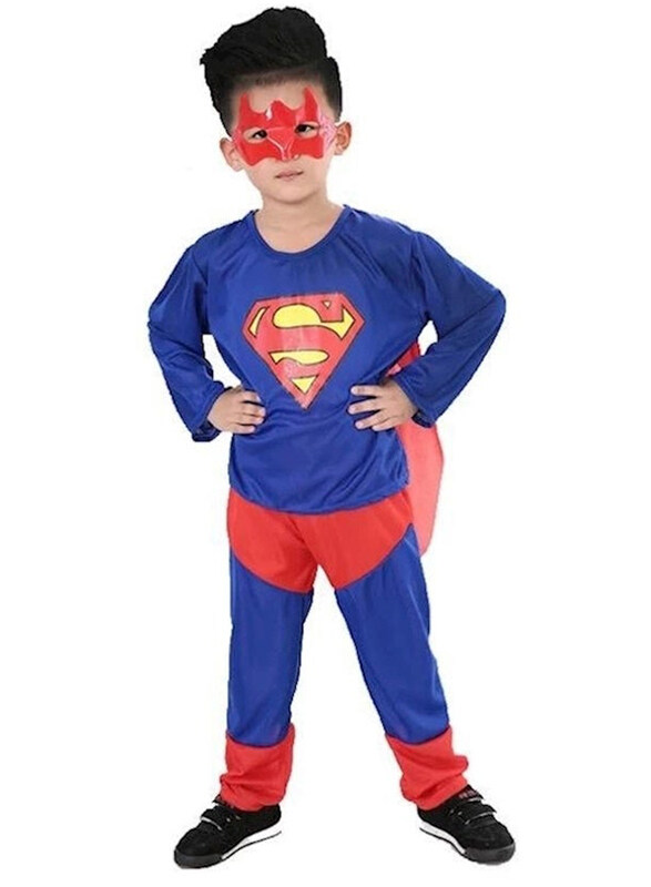 

Generic Superman Costume, Blue/Red