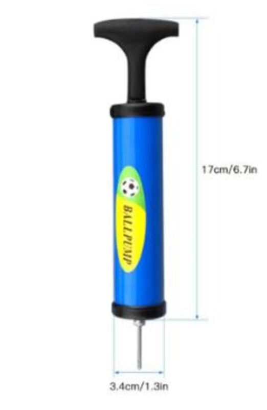 6-In Plastic Football Soccer Air Pump Kit 20.0x4.0x3.0cm