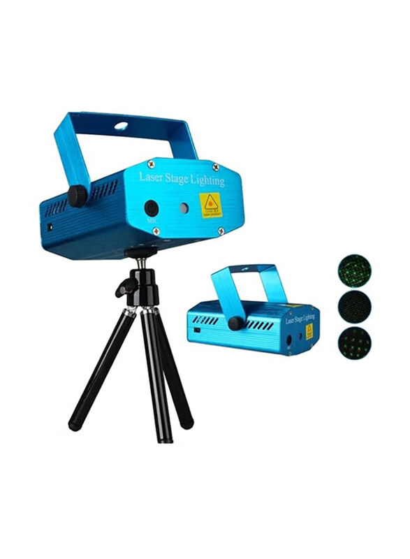 

Generic 4-Patterns Mini Laser Lights for Parties, Multicolour
